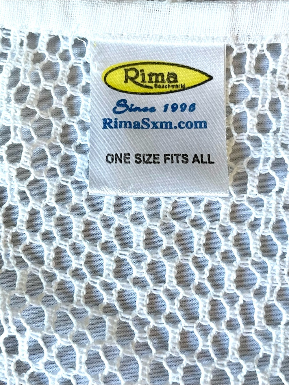 Rima Beachworld All Cotton Crochet Lace Kaftan Swimsuit Cover-up O/S - Picture 2 of 7